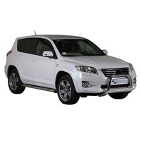 Edelstahl Seitenschweller Schwellerrohre FüR Toyota RAV4 XA30 2010-2012 Silber