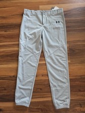 Youth Boys XL Under Armour Baseball Pants, Gray, NWT