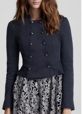 New We The Free People Victorian LaceJacket Military Western Size 2