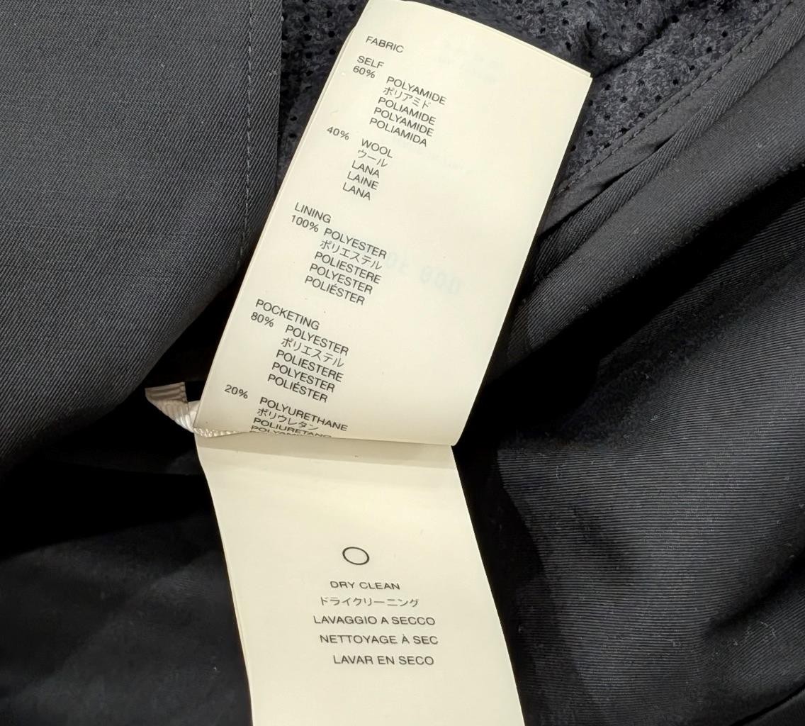 $1995 Mens FEAR OF GOD Nylon/Wool Car Coat Black Medium thumbnail 10