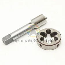 1"-14 UNF Tap and Die Set Right Hand, 1" x 14 UNF Thread Tap and Round Die