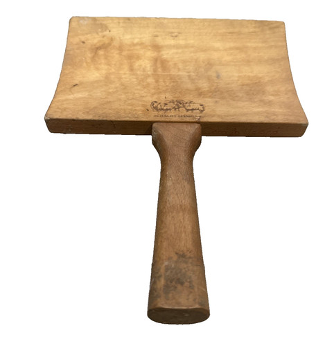 Vintage Schacht Spindle Company Wool Hand Carder Wooden