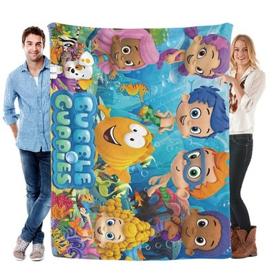 Bubble Guppies Decke Tagesdecke Kuscheldecke Kinderbettwäsche Mehrere Größen