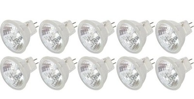 Simba Lighting MR11 Halogen 20W 12V FTD Spotlight Light Bulbs (10 Pack) 2-Pin...