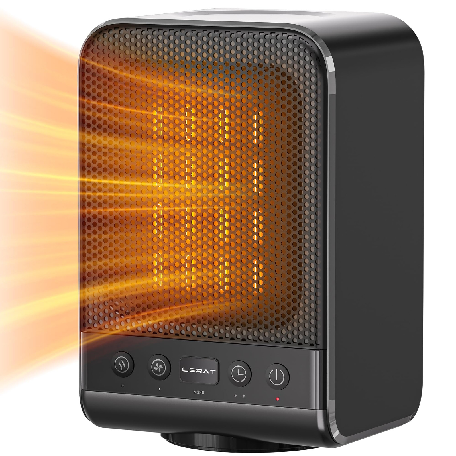 Portable 1500W PTC Space Heater with Thermostat for Fast Heating-image