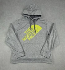 The North Face Hoodie Mens Large Gray Long Sleeve Pullover Performance