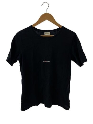 SAINT LAURENT T shirt M cotone nero stampa 464572