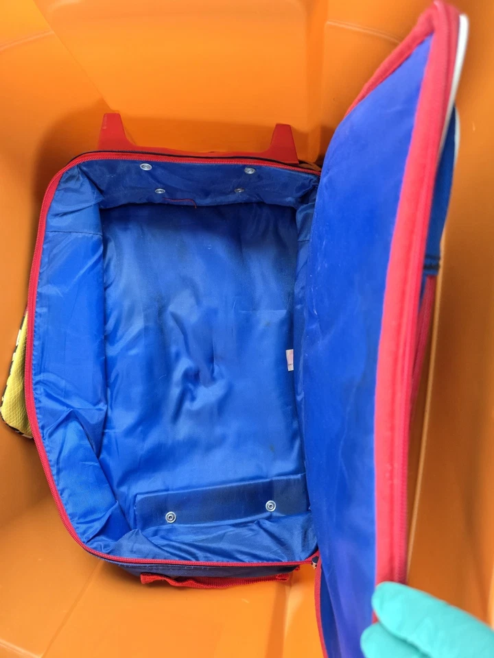 Marvel Ultimate Spiderman 18" Rolling Wheeled Suitcase For Kids,  - Image 3 of 3