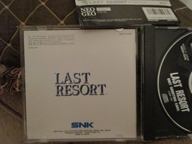 NEO GEO CD Last Resort English with Spine