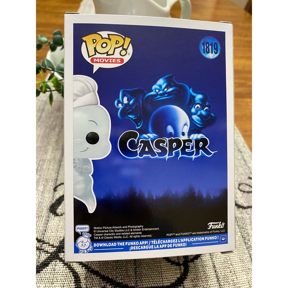 ☆未開封☆ファンコ　キャスパー　首振り人形　CASPER  Funko Casper 30th Anniversary Kat Harvey Funko Pop! Vinyl Figure #1849