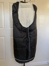 CozyMe Black Insulated Stroller Blanket