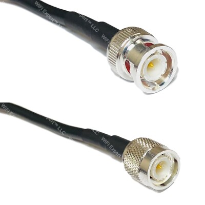 RFC240UF BNC MALE to TNC MALE RF Cable FAST-SHIP LOT