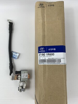 Genuine Battery Negative Cable 45ah Battery Sensor Veloster Accent 2013 to 2017