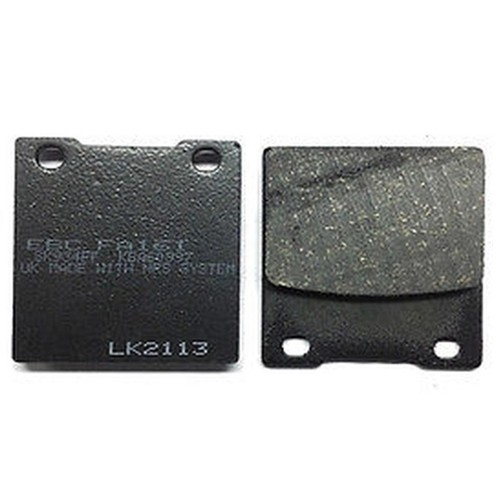 2P-244 NS NISSIN COPPIA PASTIGLIE FRENO POSTERIORI KAWASAKI Z 650 700 800