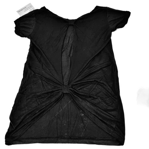 We Walk 2 Knot Top Metro Black White Hand Printed Art Women Size S R$59 - Foto 10 di 24