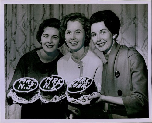 LG873 1963 Original Photo NANCY DE VRIES JEAN WORD Mrs America Beauty ...