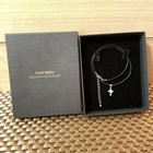 Mikimoto Pearl Necklace Silver bracelet Jewelry Accessories set w/box Unused Jp