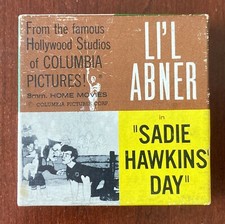 Columbia Pictures - 8mm Silent Film, Li'l Abner in Sadie Hawkins Day