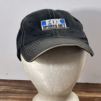 Fox Sports Net Adjustable Strapback Hat w Logo Televised College Sports OSFA