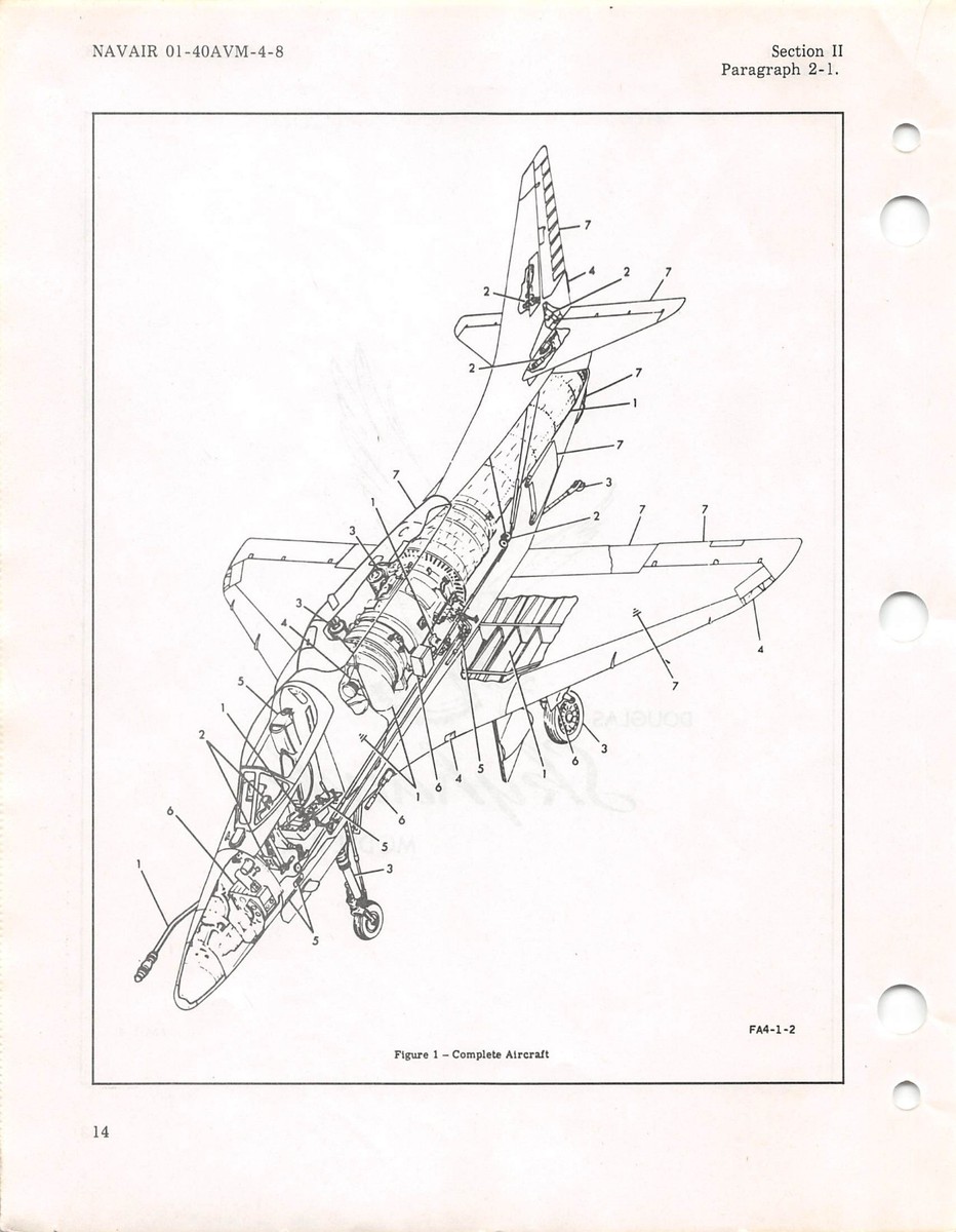 A-4M Airframes 1984 Illustrated Parts Catalog A-4 Skyhawk Flight