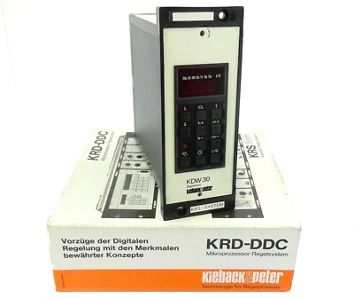 Kieback & Peter KDW 30 weekly timer 278000 weekly clock 7-day timer 220V