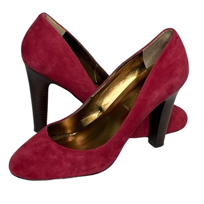 Lauren Ralph Lauren Womens Heels Red 
