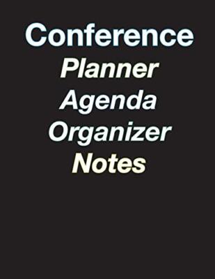 Large Color Coded 5-Day Conference Planner/Organizer/Agenda/Note-Taking - 8.5...