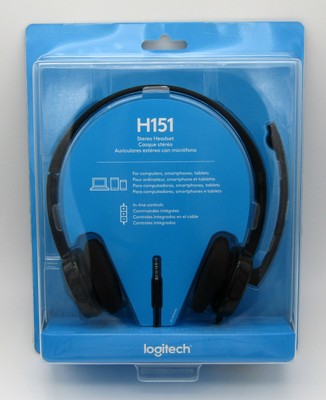 Logitech H151 Stereo Headset Microphone 