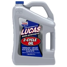 Lucas Oil Semi-Synthetic High Performance 2-Cycle Oil 1 Gallon Bottle Single