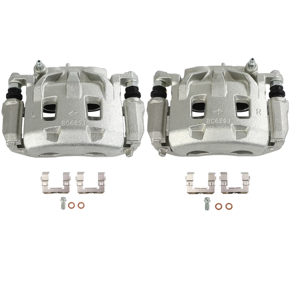Front For 2006-2007 Subaru B9 Tribeca Brake Calipers New 2 Pcs 19B3349 19B3348 - Image 2 of 4