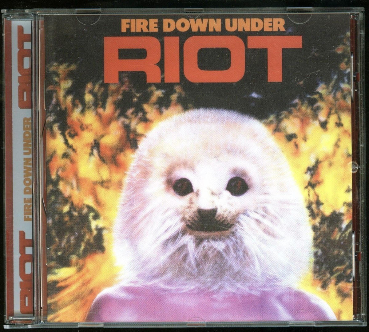 CD RIOT FIRE DOWN UNDER + 2 BONUS TRACKS BRAND NEW SEALED Jewel