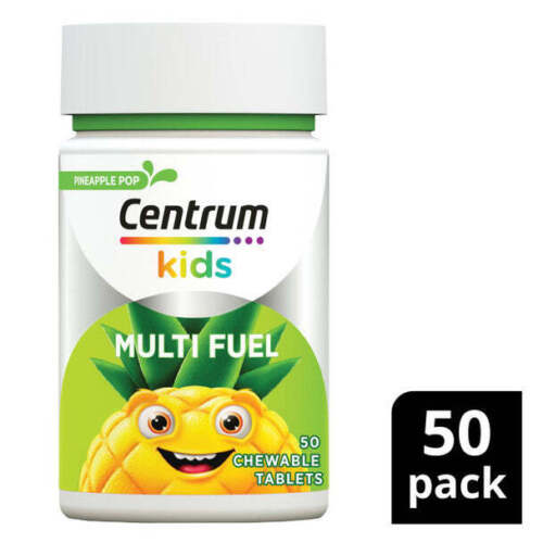 Centrum Kids Multi Fuel 50 Chewable Tablets - Picture 4 of 4