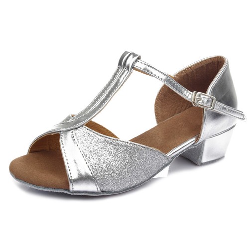 Bambini Scarpe da Ballo Latino Scarpe da Ballo Salsa per Bambini Ragazze |  eBay