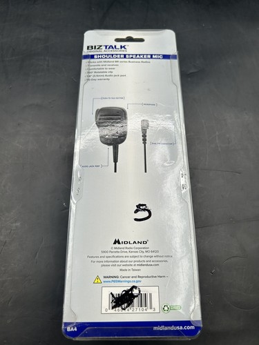 Midland - BizTalk™ Speaker Mic - Black - Zdjęcie 2 z 2