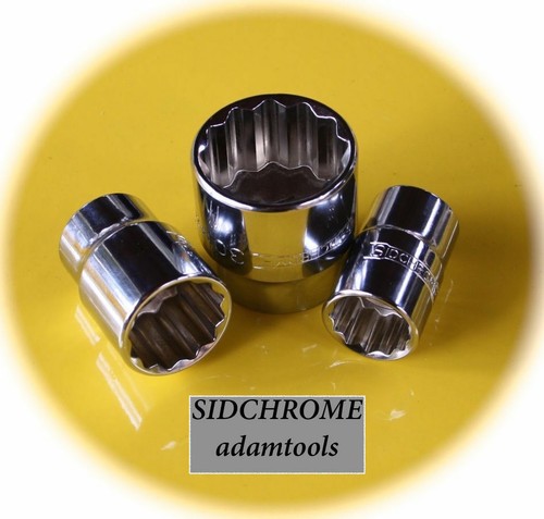new - Sidchrome 1/2"dr Sockets & Socket's Accessories - Picture 112 of 152