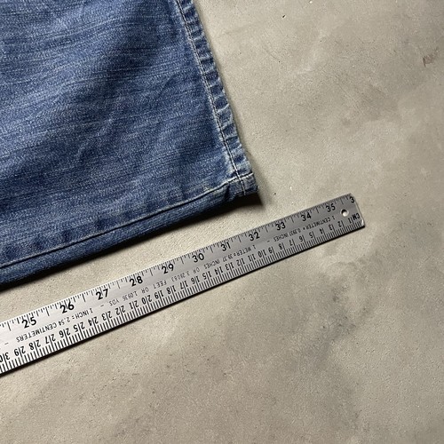 Vtg Y2K Pelle Pelle Jeans Wide Leg Baggy 90s Cyber Mall Goth Skater 38x34 33 - Picture 10 of 12