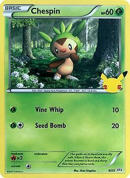 McDonalds Pokemon 25th Anniversary - Choose your card! All Cards Available!