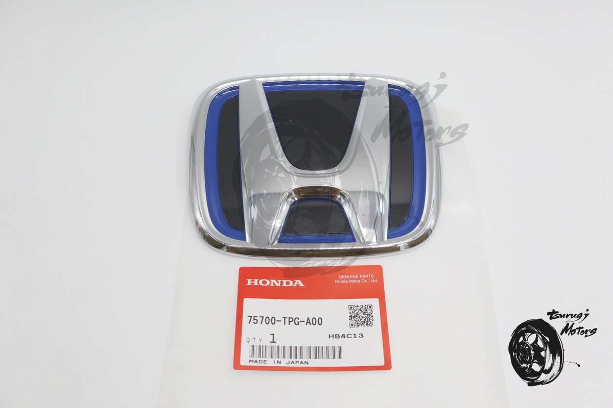 2018-2022 Honda Accord Hybrid Front Emblem Grille Badge Blue