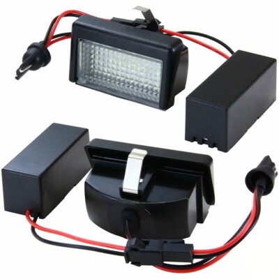 LED license plate lighting compatible for Mercedes GL-Class type X164 year 06-2012