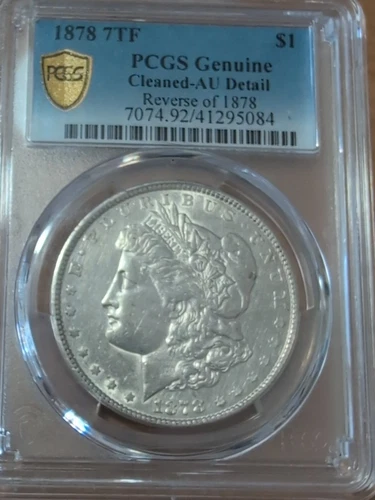 1878 7TF Morgan In AU Detail