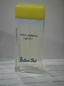 dolce and gabbana light blue italian zest women's