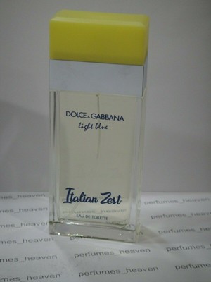 dolce y gabbana light blue italian zest