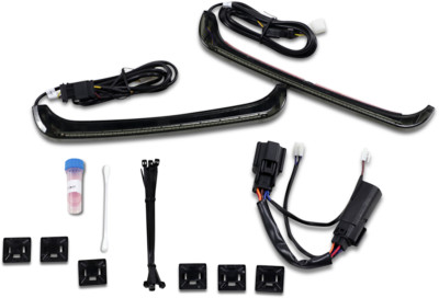 Custom Dynamics Low Profile Rear LED Saddlebag Lights 2014-2021 Harley Touring