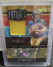 2023 Legacy Football Stetson Bennett Rookie Patch Autograph #d/10 SSP Rams