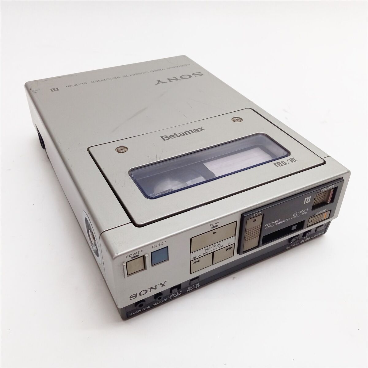 Sony SL-2001 Videocassette Recorder Portable Betamax NO AC Sony SL-2001 Videocassette Recorder Portable Betamax NO AC