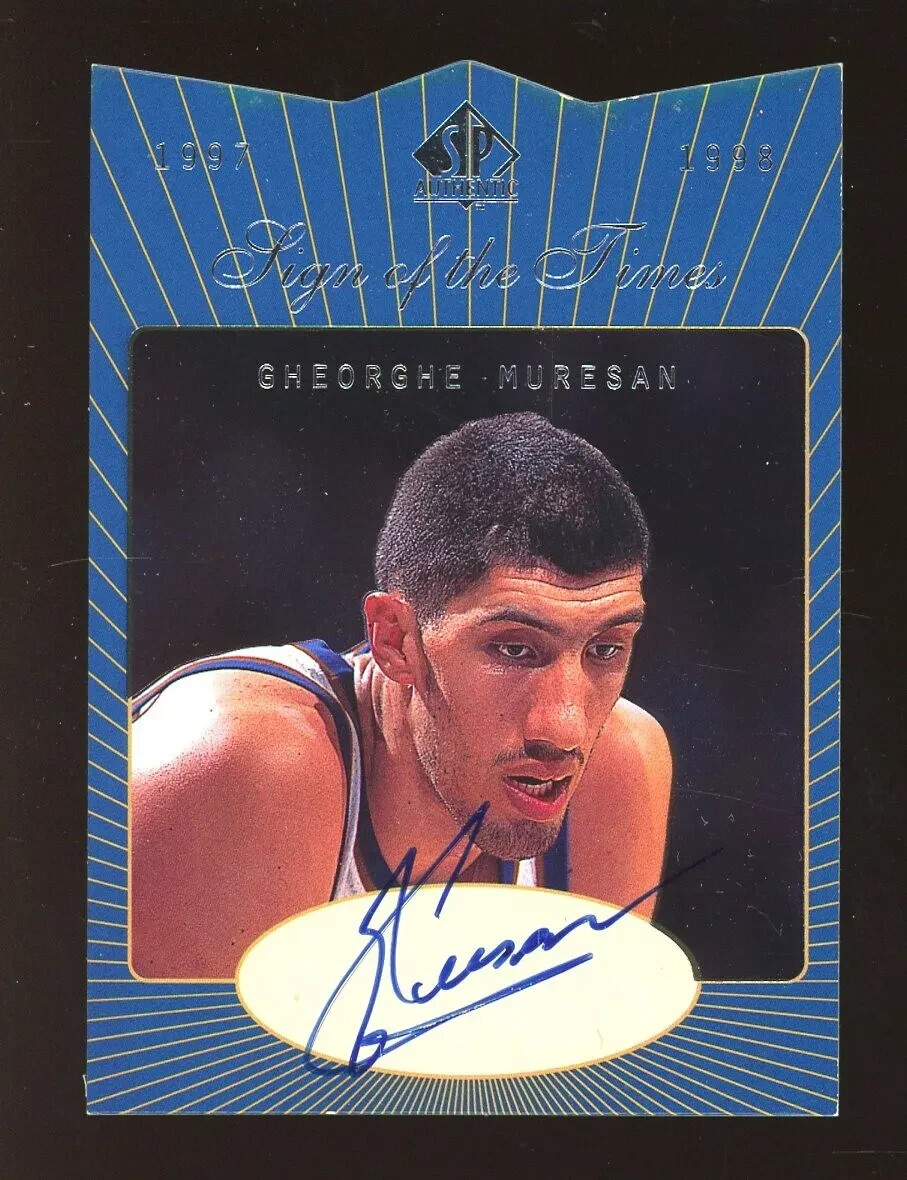 1997-98 SP Authentic Sign Of The Times Gheorghe Muresan AUTO | eBay