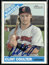 Clint Coulter  Signed 2015 Heritage Minors IP Auto #58