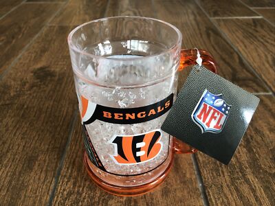 Cincinnati Bengals 16 oz NFL Crystal Freezer Mug - New | eBay