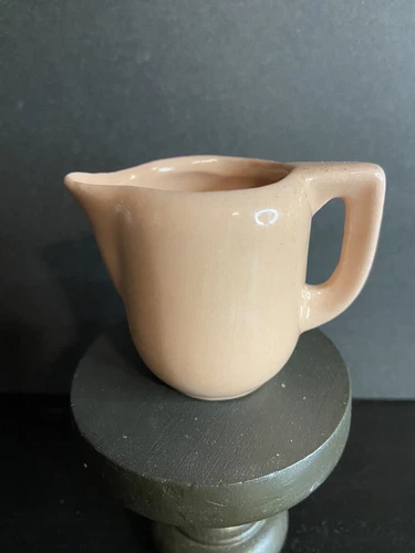 Vintage Shawnee Pottery Pink Mini 2” Creamer Pitcher Vase Planter Collectible