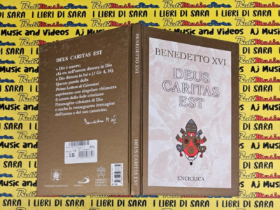 Book Libro DEUS CARITAS EST enciclica BENEDETTO XVI 2006 LIB. ED. VATICANA (L65)